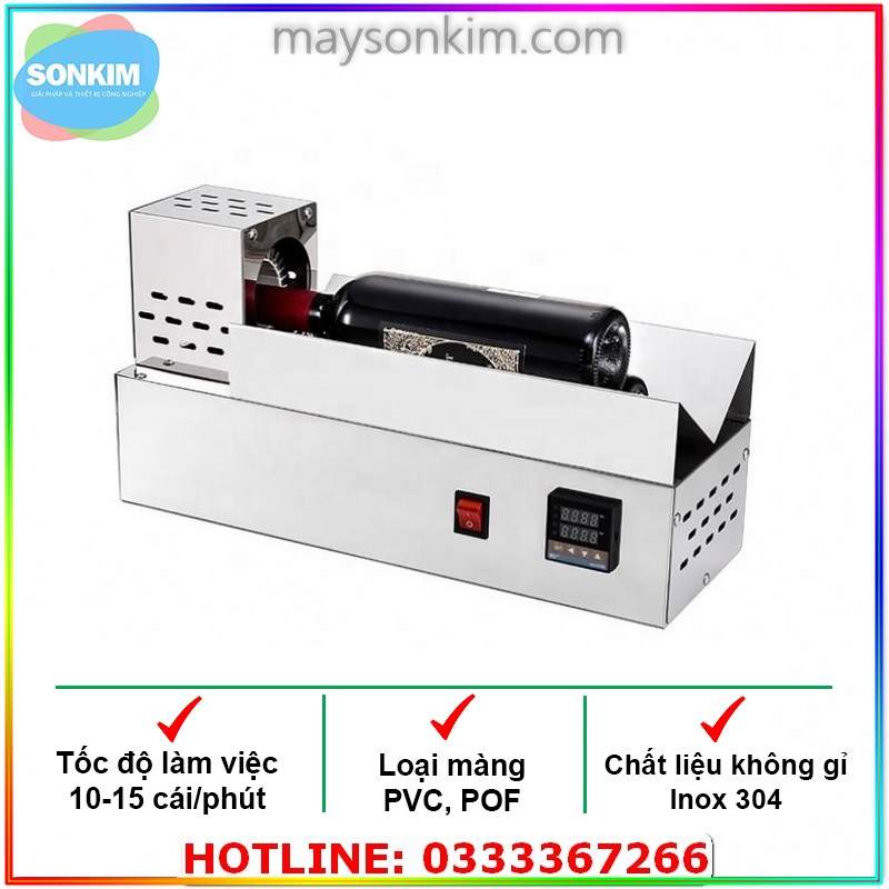 Máy co màng cổ chai thủ công SK-BS830
